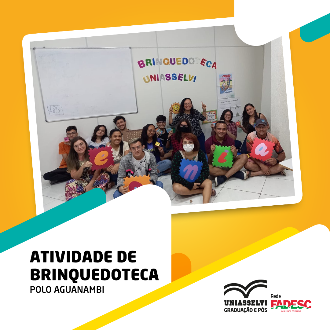 Atividade de Brinquedoteca no Polo Aguanambi
