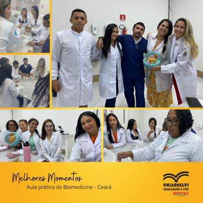Aula prática de Biomedicina - Ceará