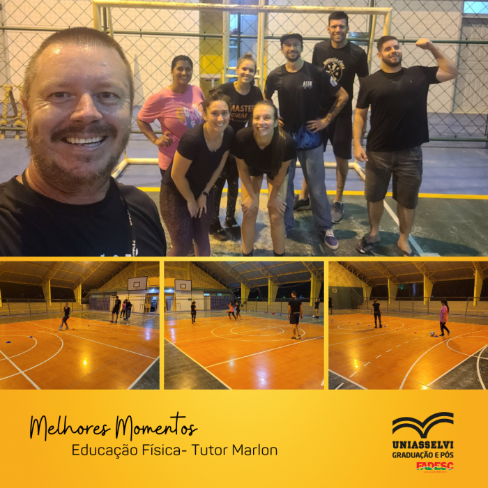 Aula prática de Educação Física