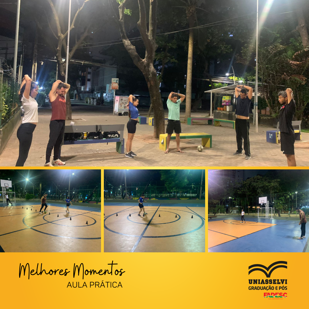 Aula Prática de Metodologia do Ensino do Futebol e Futsal Ceará