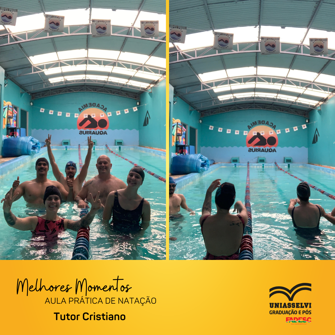AULA PRÁTICA DE NATAÇÃO