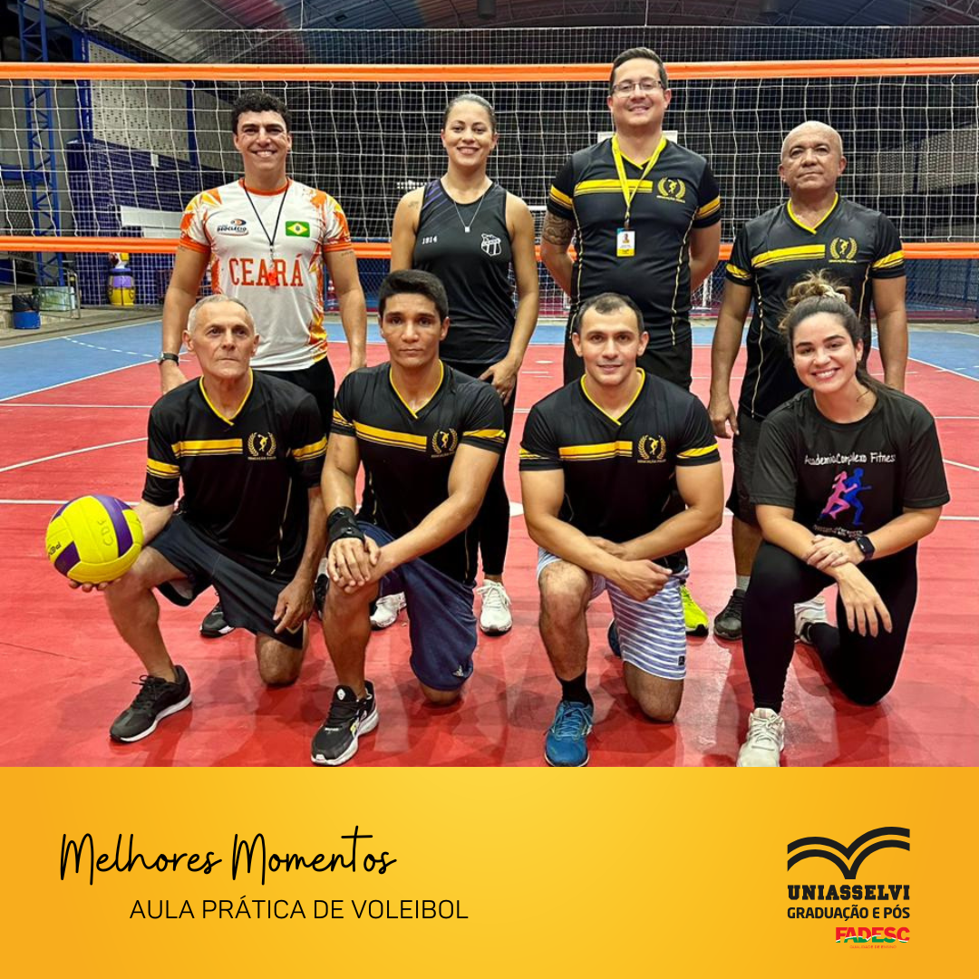 AULA PRÁTICA DE VOLEIBOL