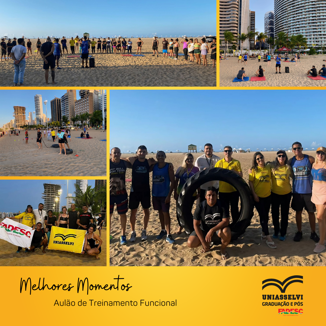 Aulão de Treinamento Funcional na Praia de Iracema