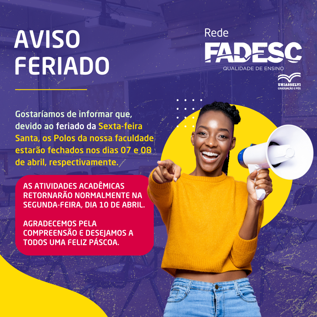AVISO FERIADO
