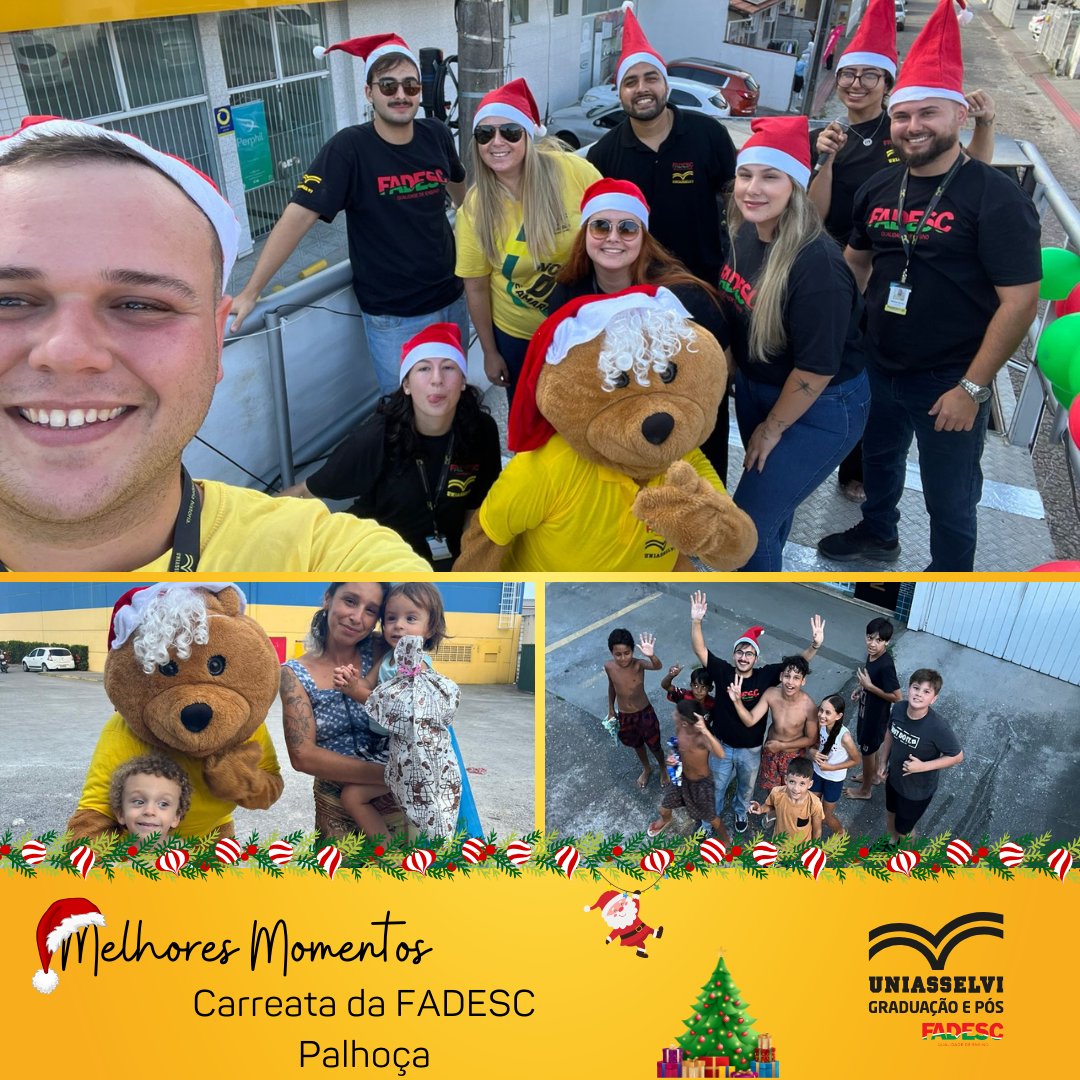 Carreata de  Natal em Palhoça