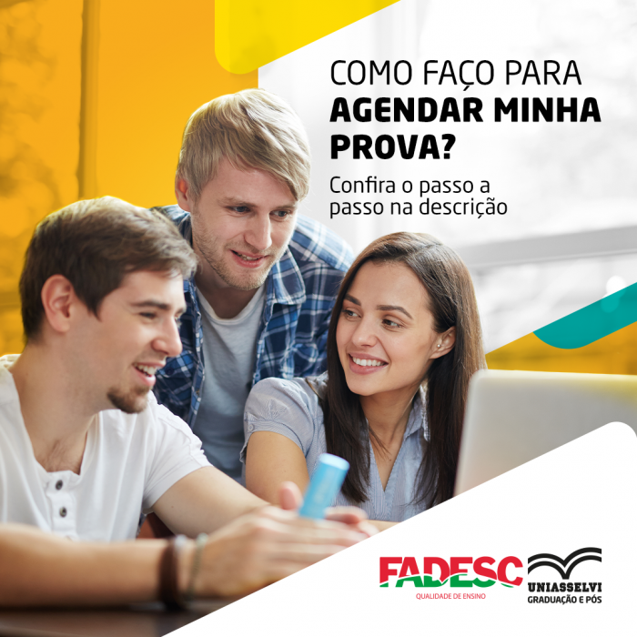 Como faço para agendar minha prova?