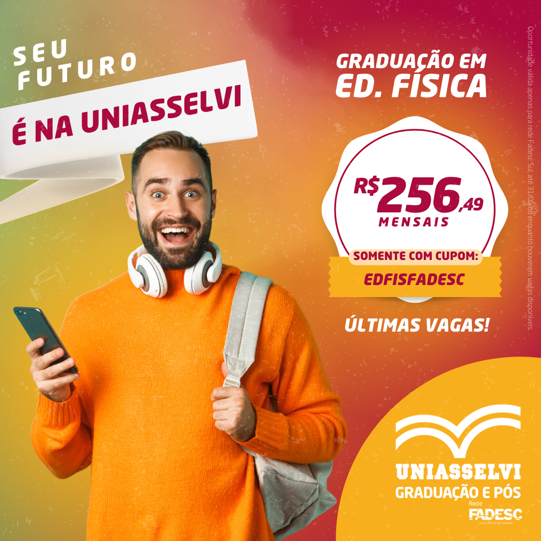 CUPOM EXCLUSIVO ED. FÍSICA