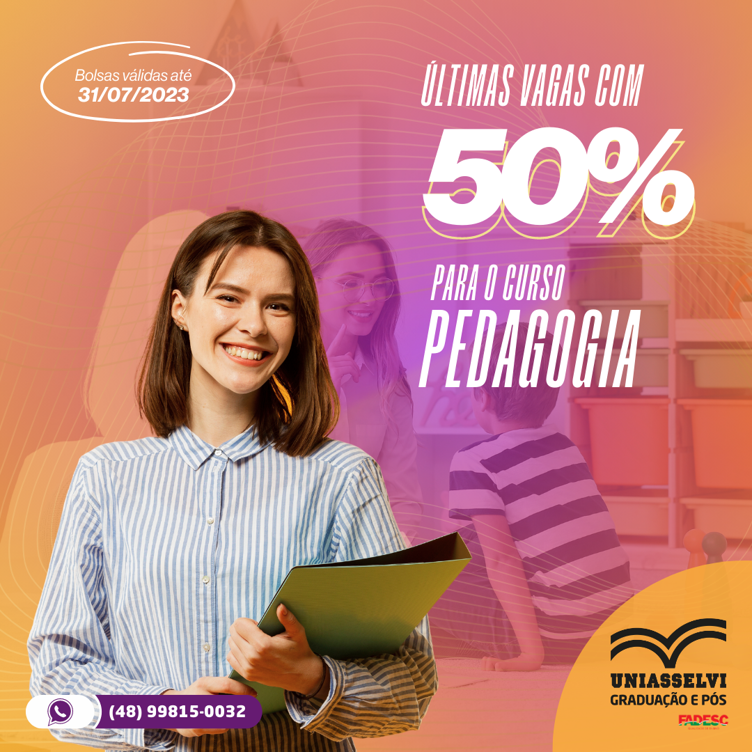 CURSO DE PEDAGOGIA FORQUILHINHAS