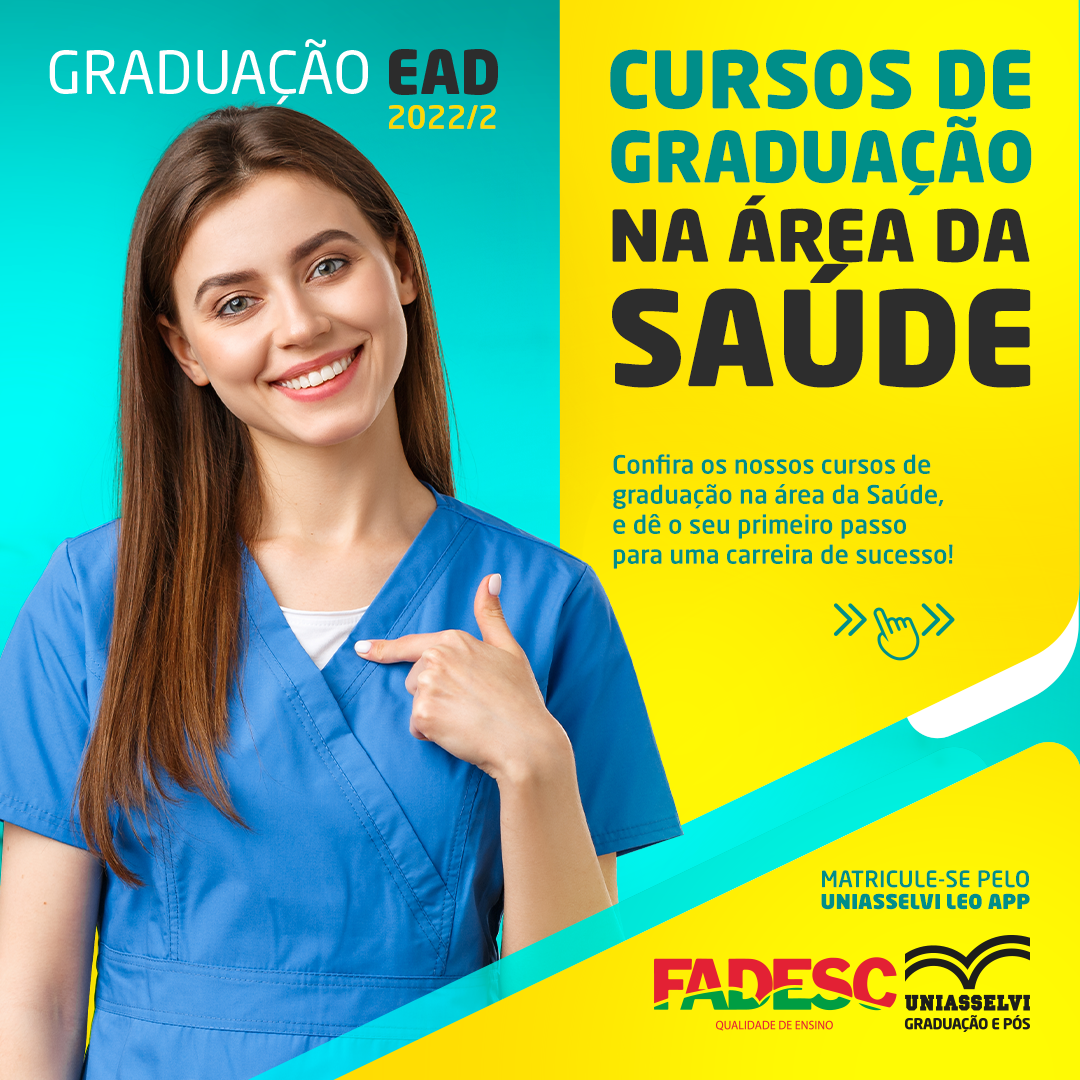 CURSOS DE GRADUAÇÃO NA ÁREA DA SAÚDE