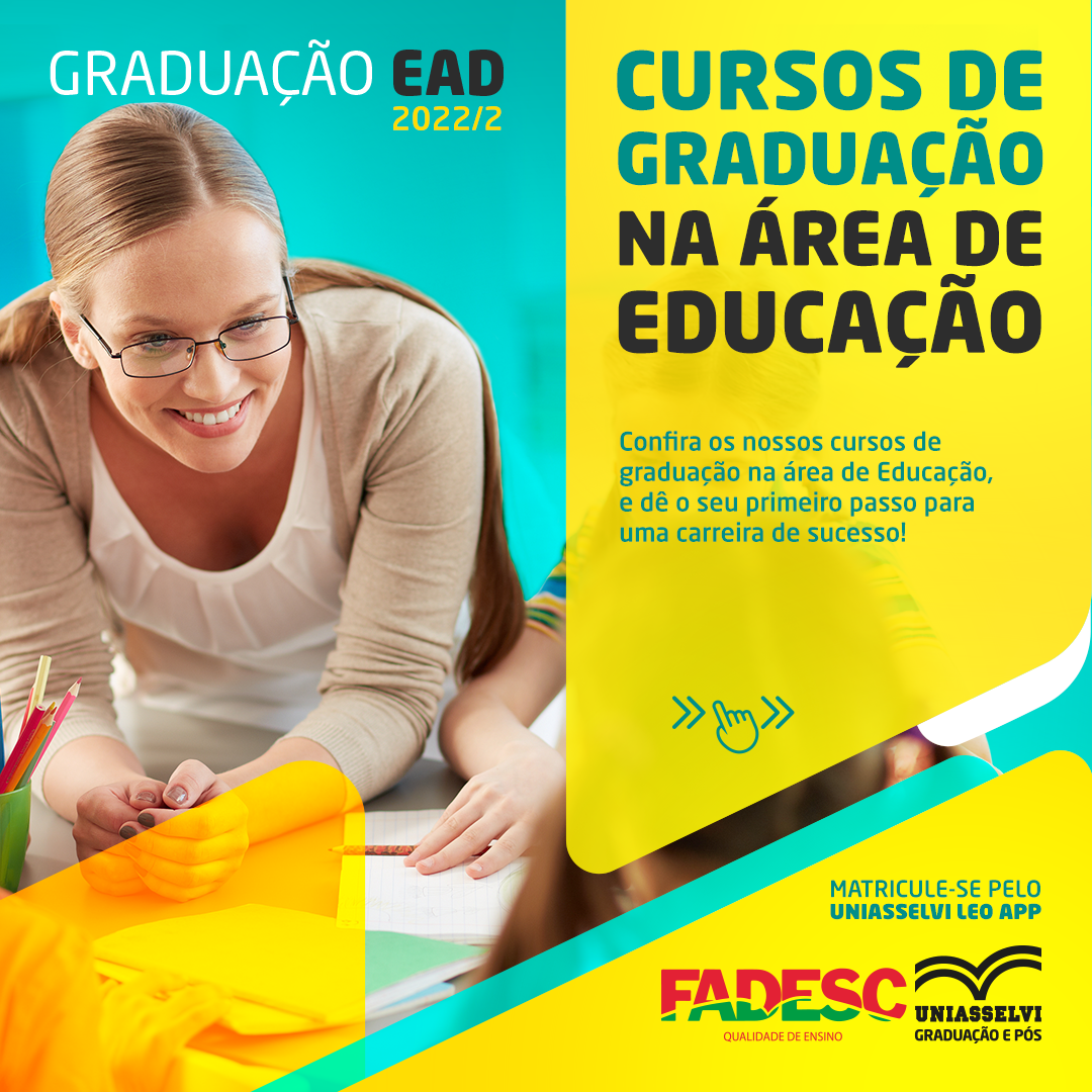 CURSOS DE GRADUAÇÃO NA ÁREA DE EDUCAÇÃO 