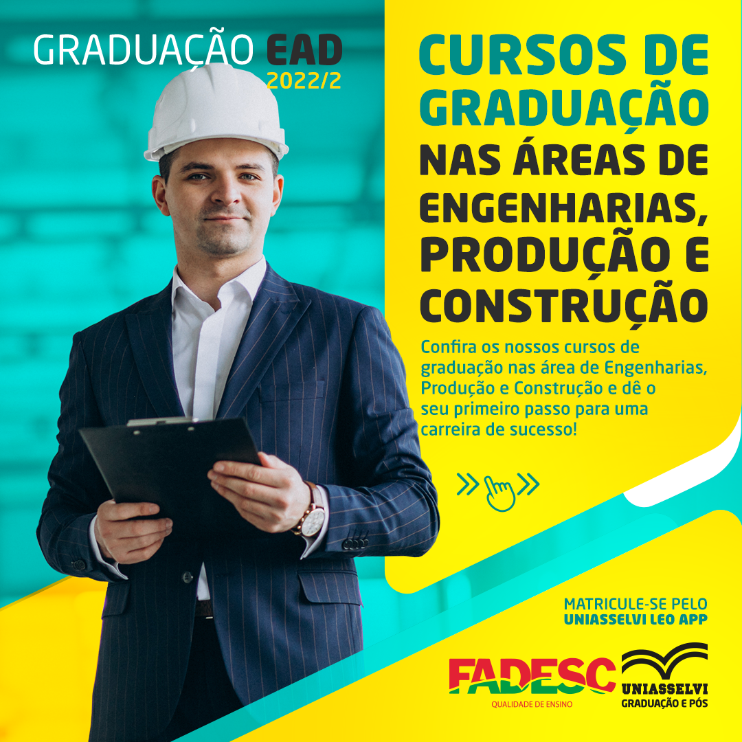 CURSOS DE GRADUAÇÃO NA ÁREA DE ENGENHARIA