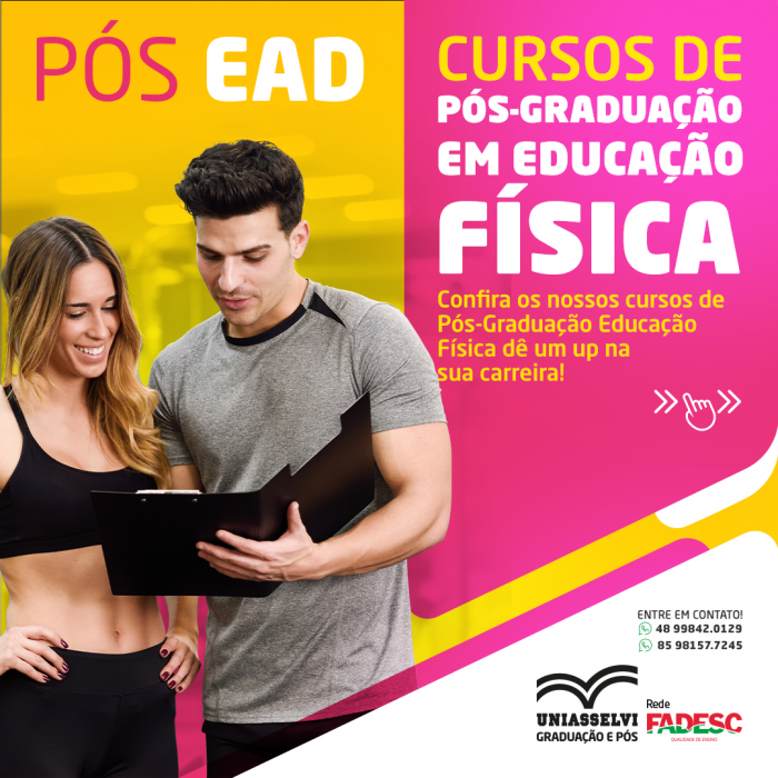 CURSOS DE POS GRADUAÇÃO EM EDUCAÇÃO FÍSICA -Fadesc - Qualidade de ensino