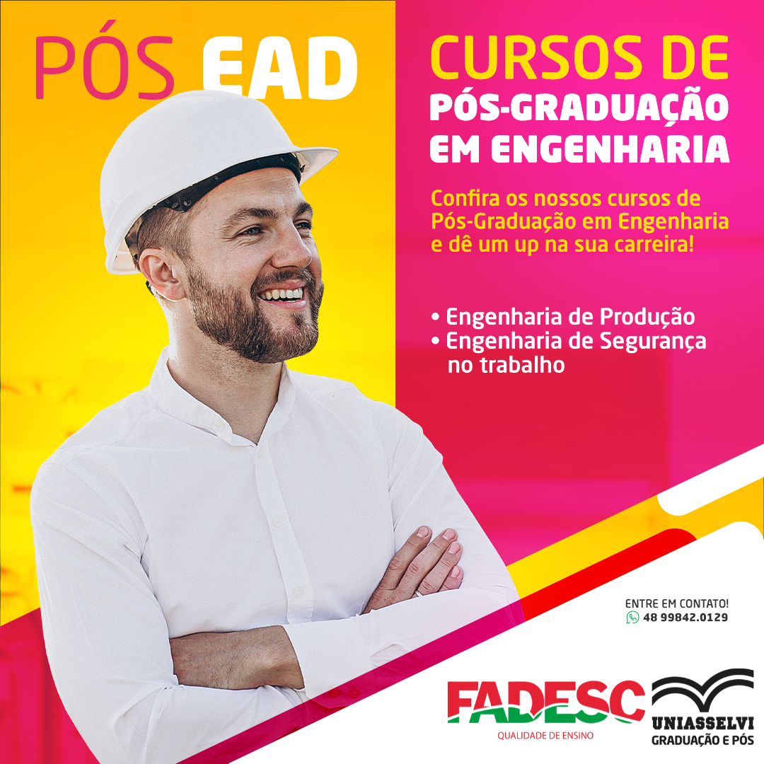CURSOS DE PÓS GRADUAÇÃO EM ENGENHARIA