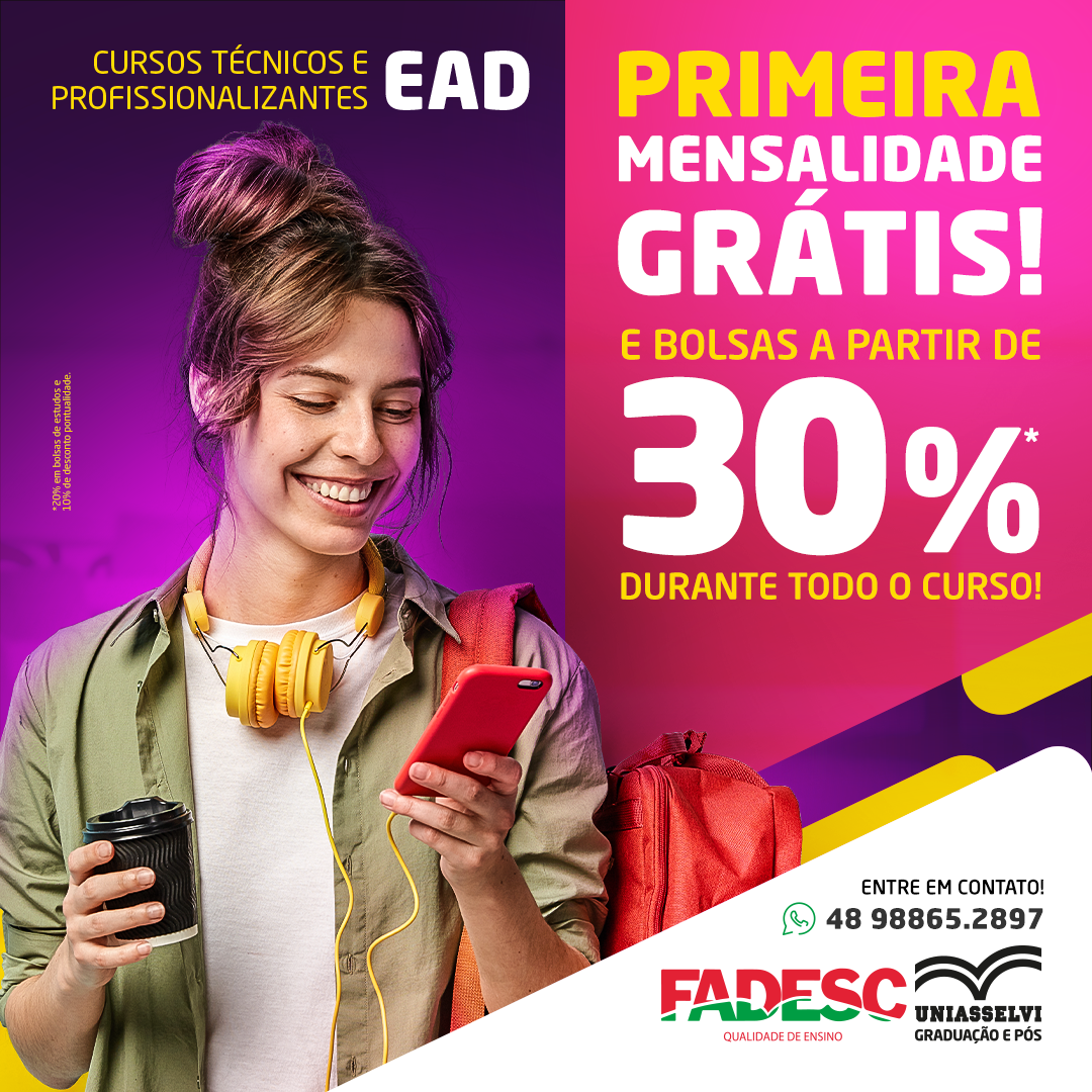 CURSOS TÉCNICOS E PROFISSIONALIZANTES