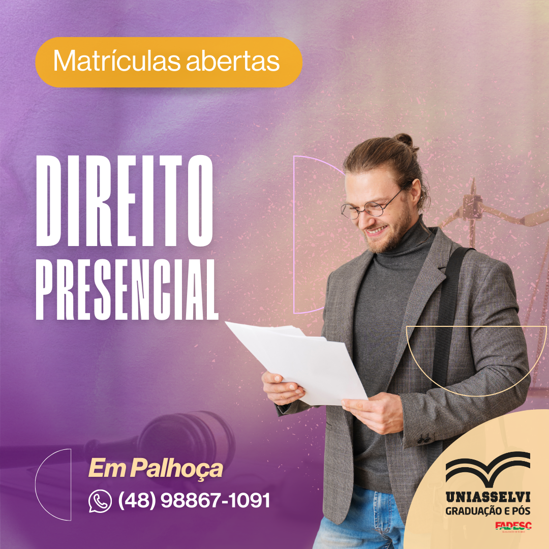  DIREITO PRESENCIAL EM PALHOÇA