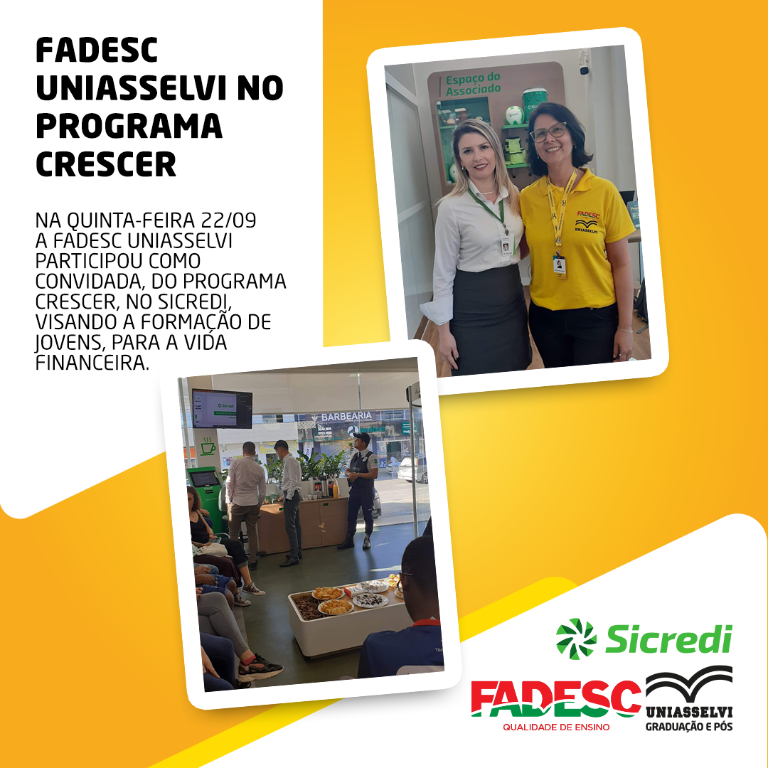 FADESC/Uniasselvi no Programa Crescer