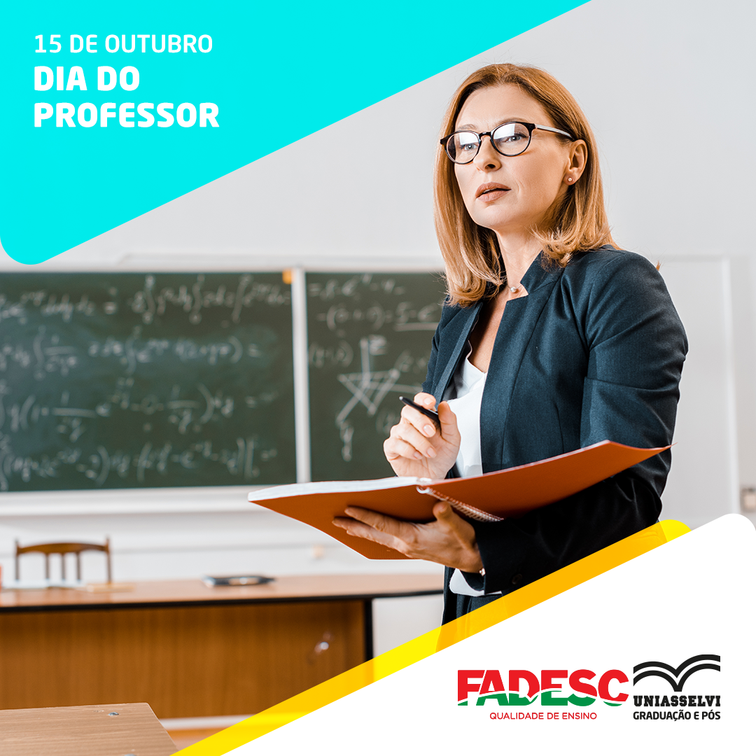 FELIZ DIA DO PROFESSOR!