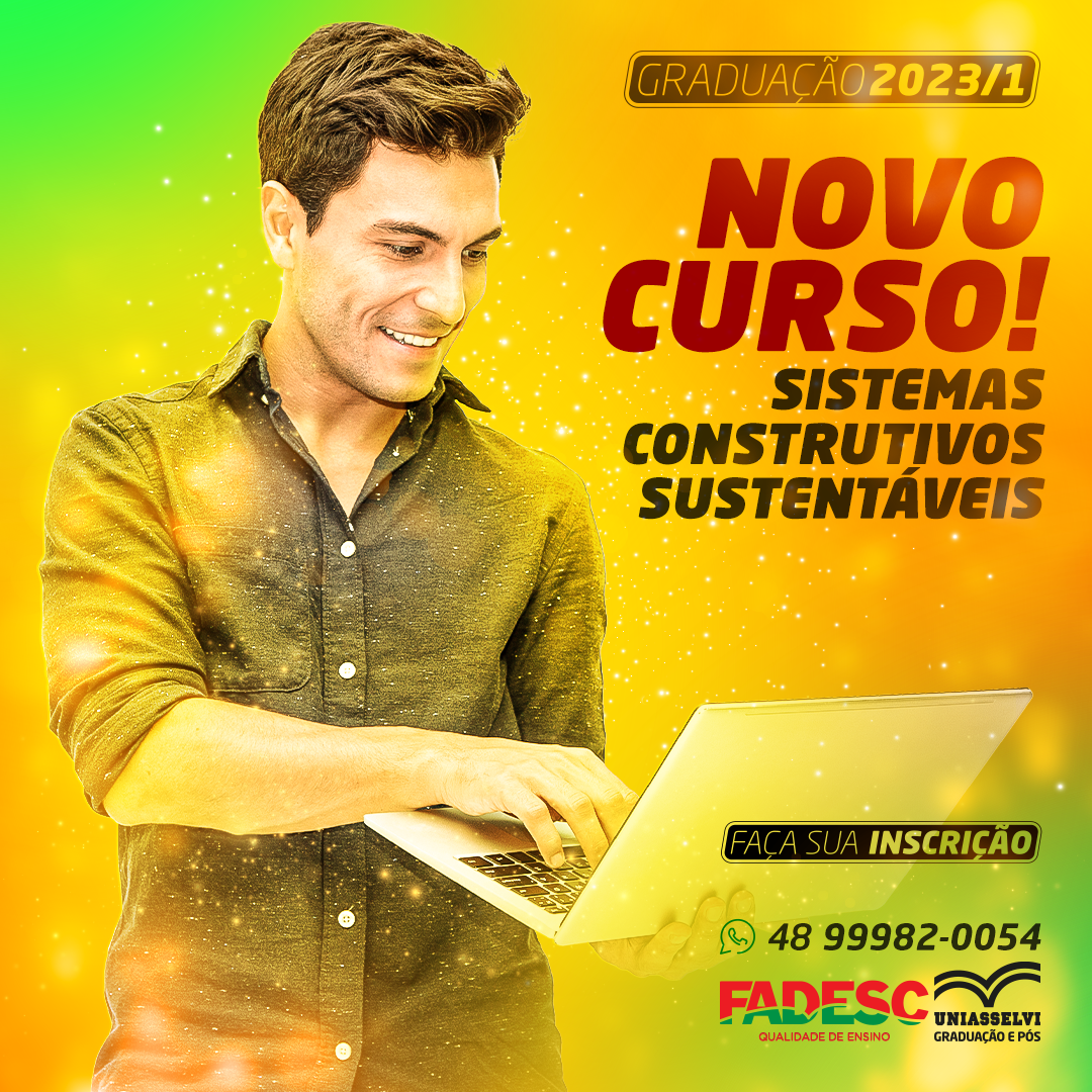 Graduação em Sistemas Construtivos Sustentáveis