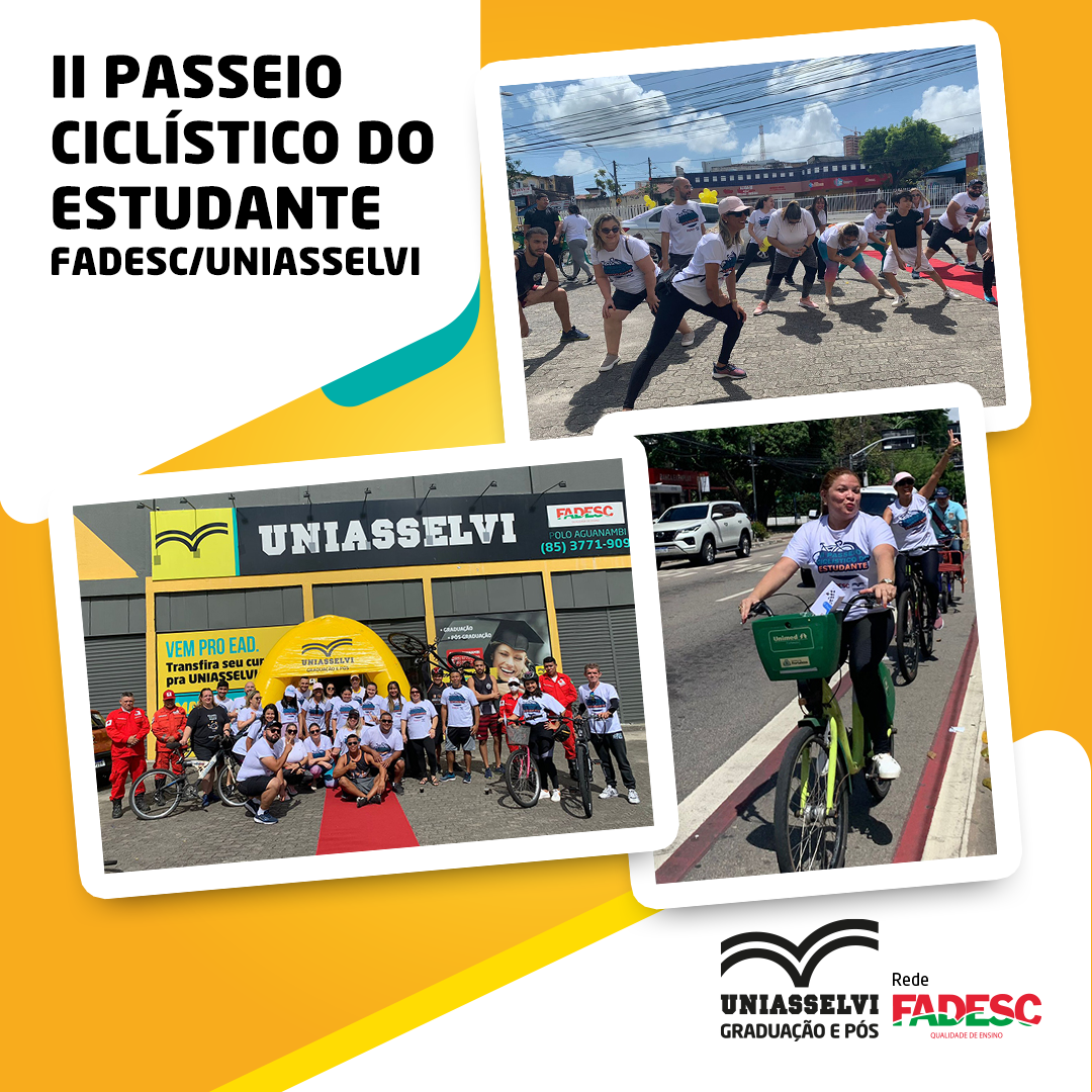 II PASSEIO CICLÍSTICO DO ESTUDANTE FADESC 