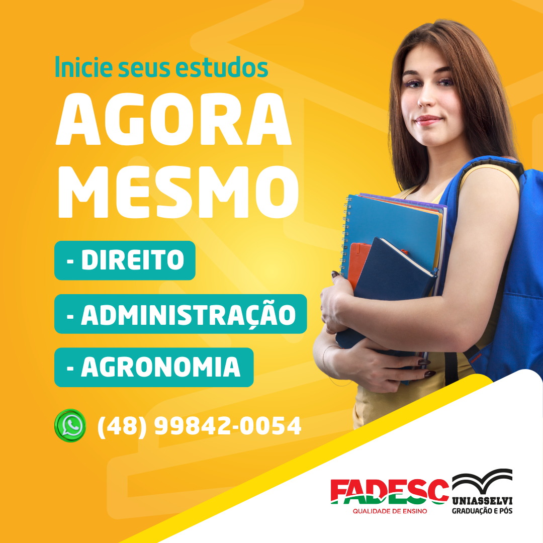 Inicie seus estudos agora mesmo!
