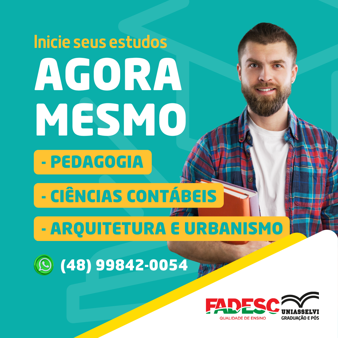 INICIE SEUS ESTUDOS AGORA MESMO!