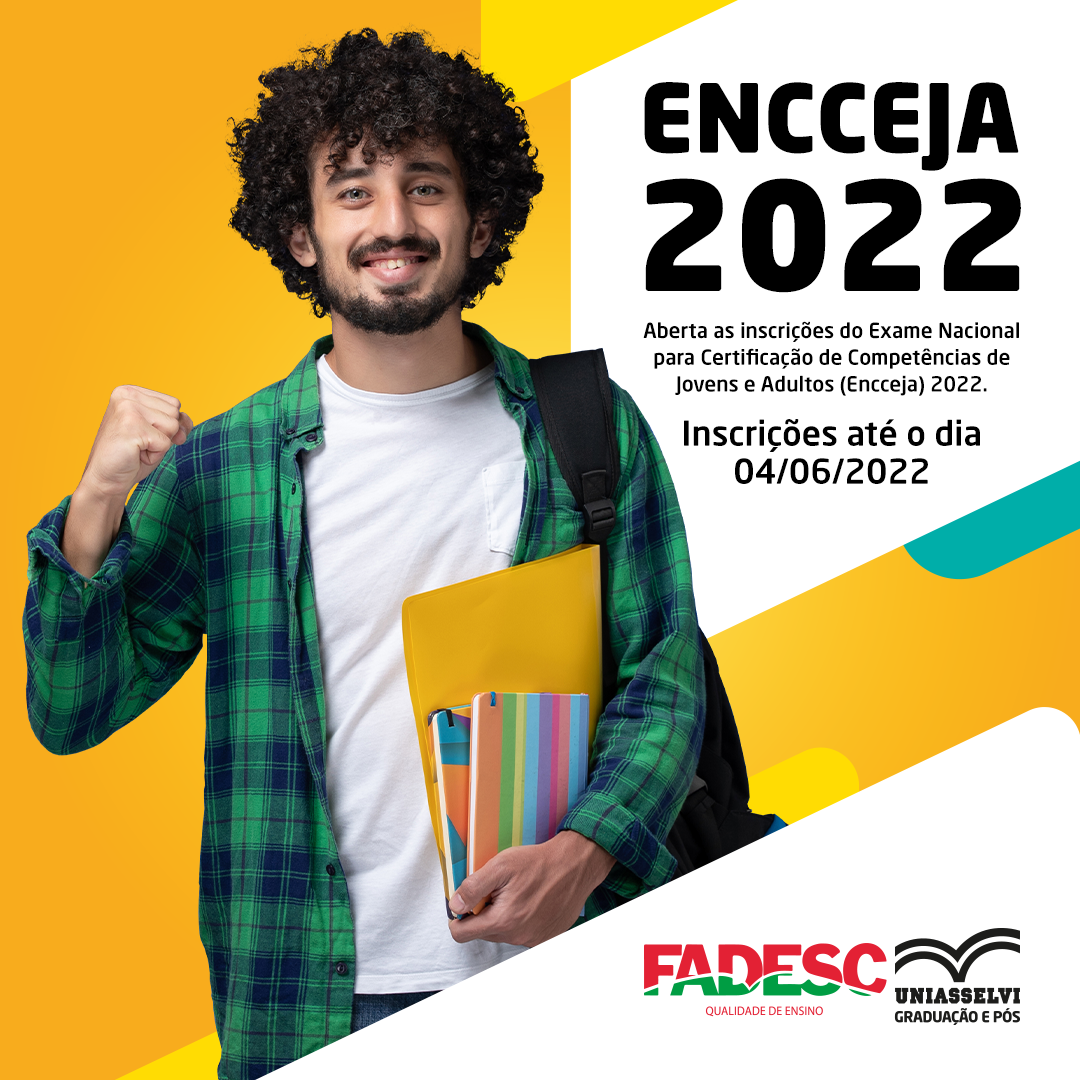  Inscrições do Exame Nacional para Certificação de Competências de Jovens e Adultos 