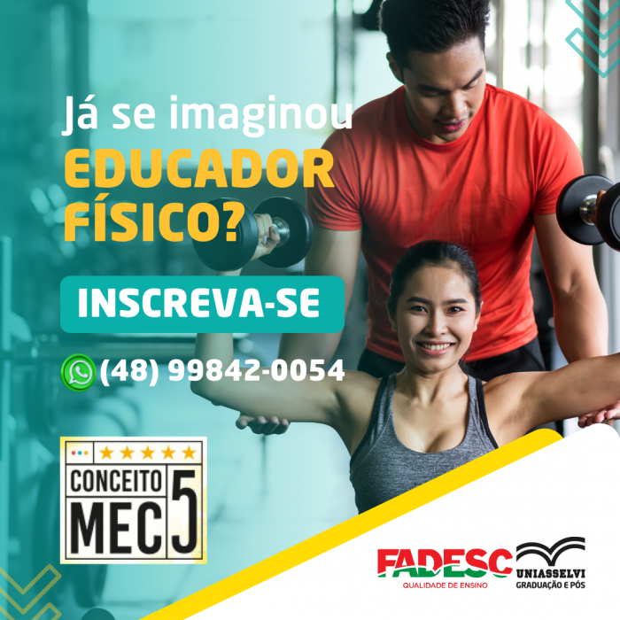 Já se imaginou um Educador Físico?