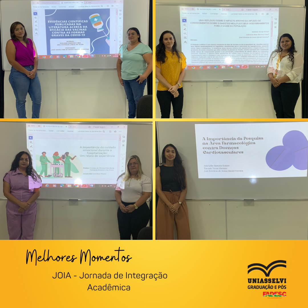JOIA - Jornada de Integração Acadêmica!