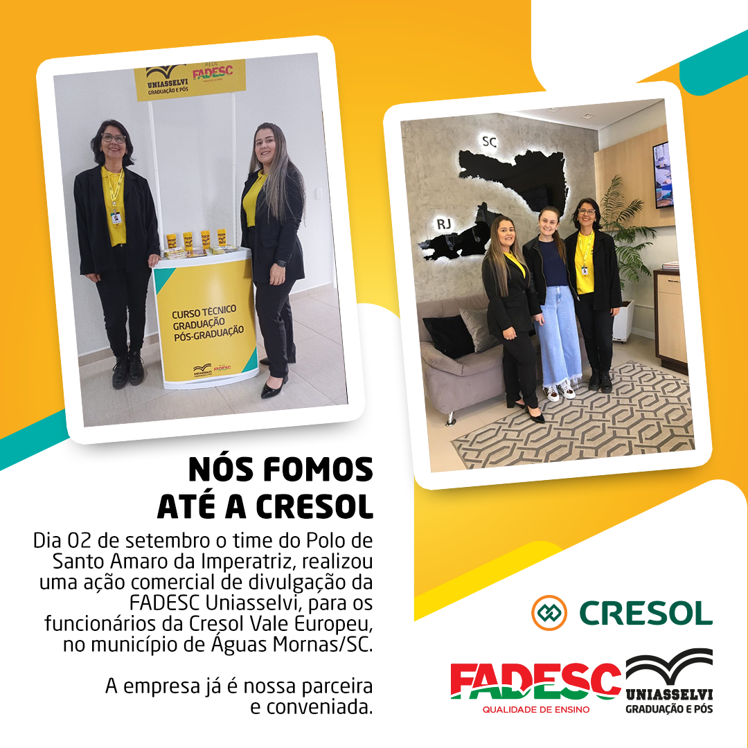 Nós fomos até a CRESOL