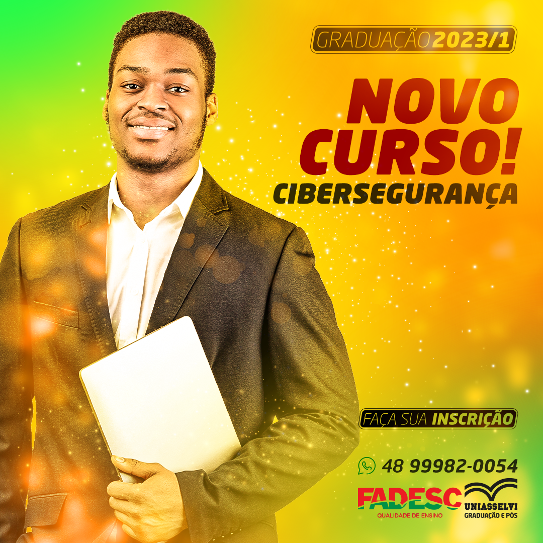 NOVO CURSO DE CIBERSEGURANÇA!