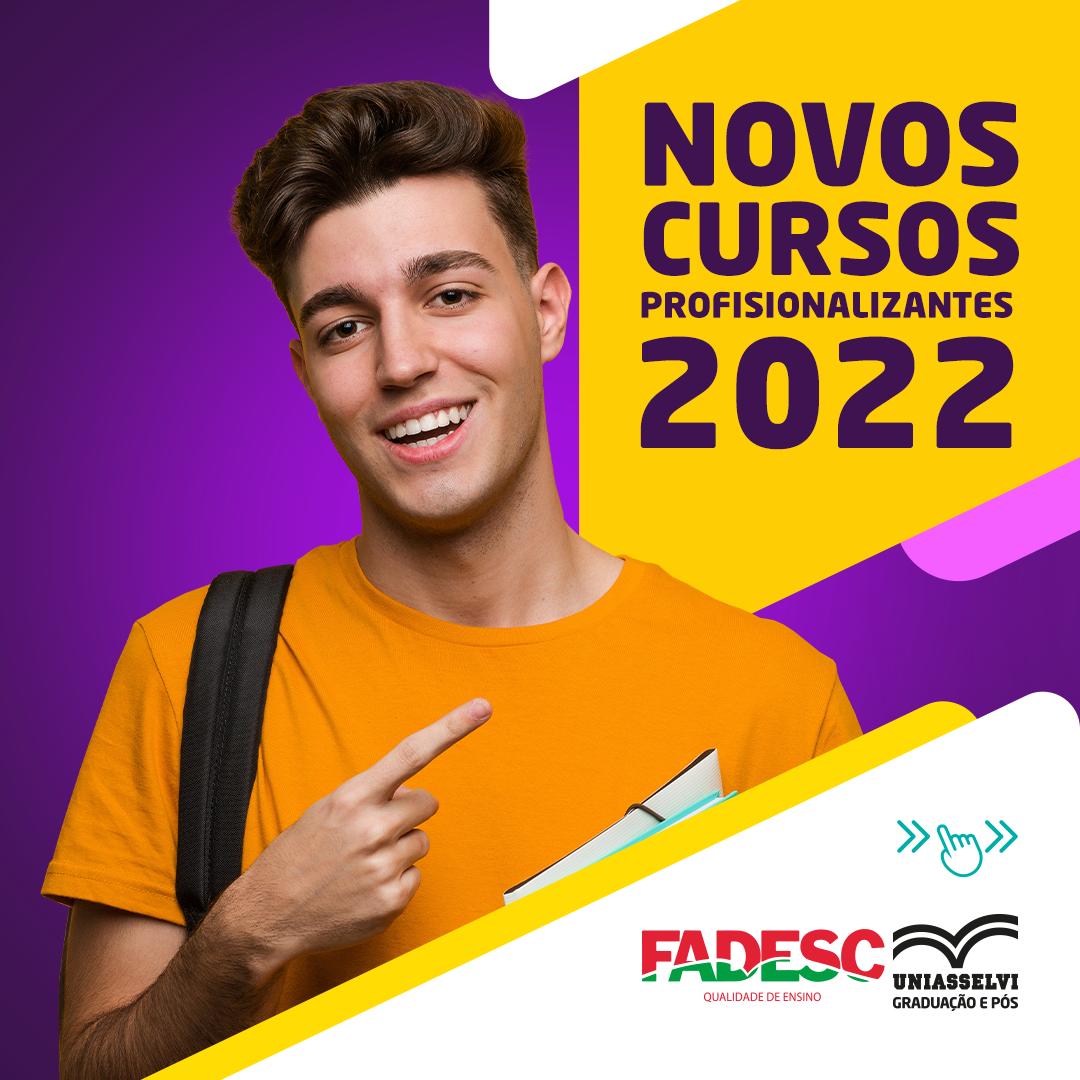 NOVOS CURSOS PROFISSIONALIZANTES 2022