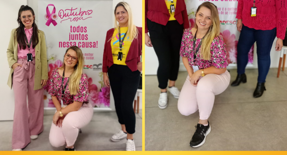 Outubro Rosa -Fadesc - Qualidade de ensino