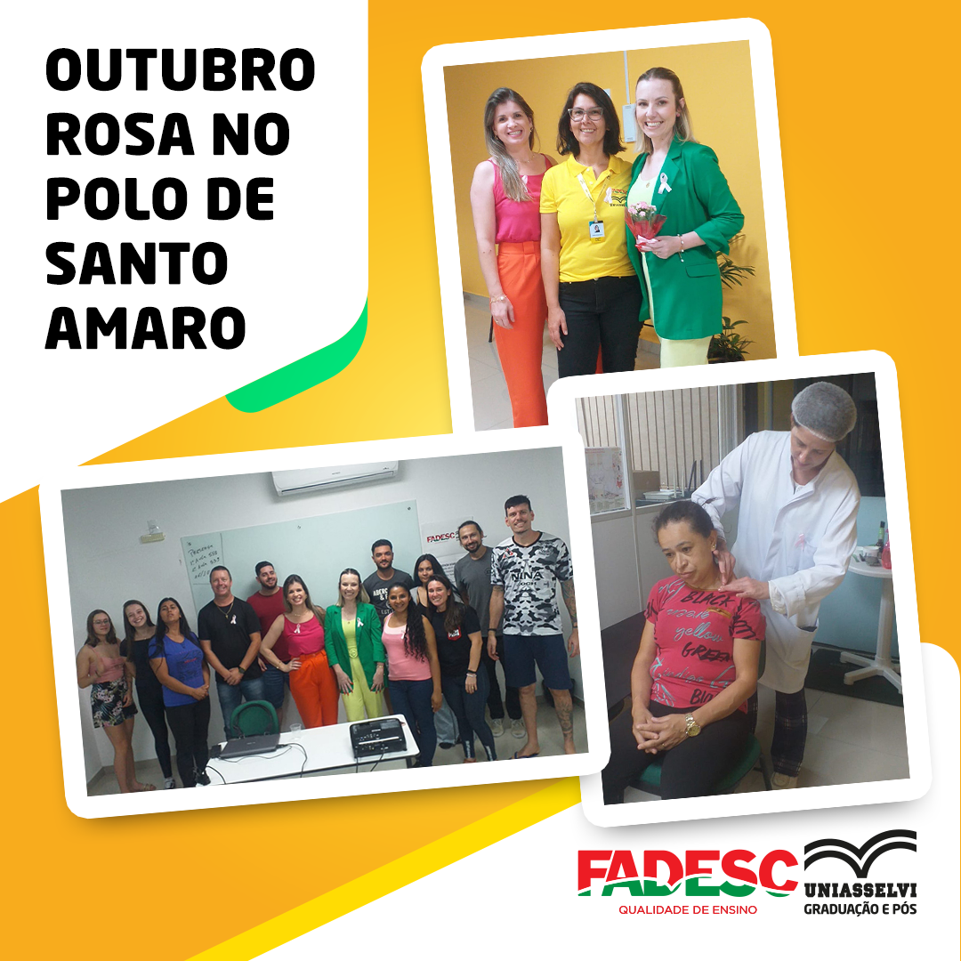 Outubro Rosa no Polo de Santo Amaro