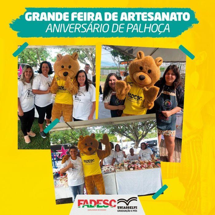 Presença da FADESC na Grande Feira de Artesanato