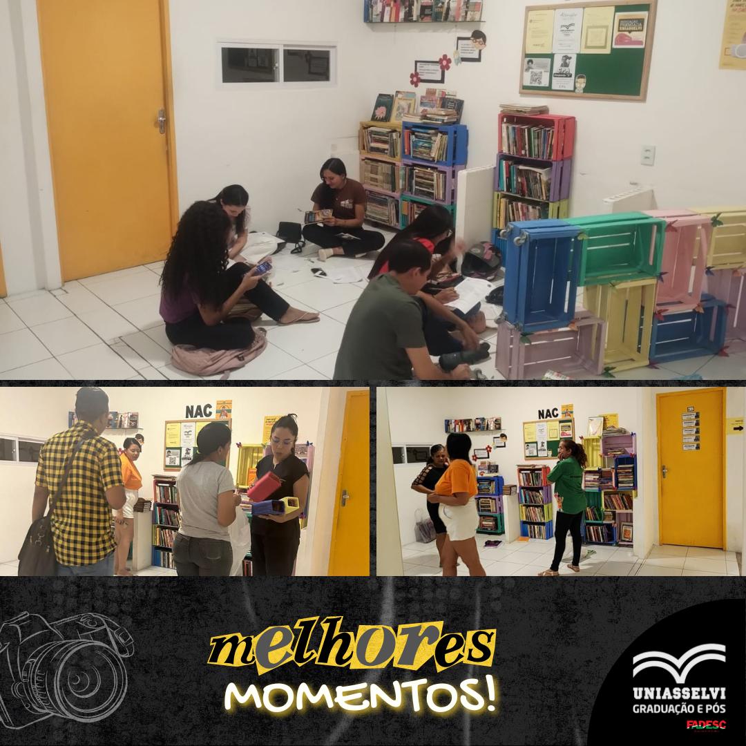 Projeto de Extensão "Caixas Literárias".