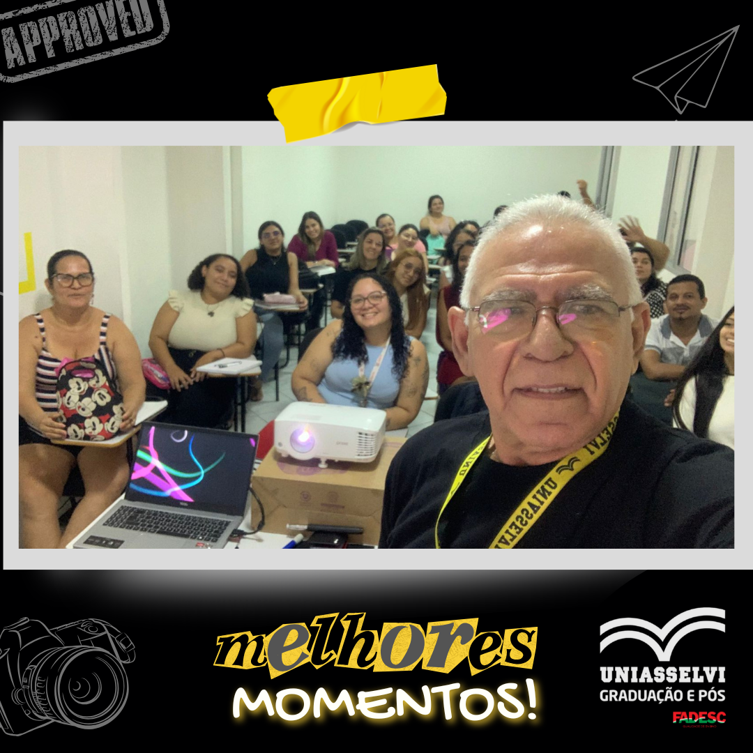 Registro da aula de Letras Libras com o professor Auricélio.