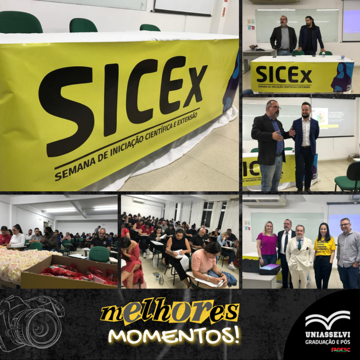 Semana de Iniciação Científica e Extensão do curso de Direito!