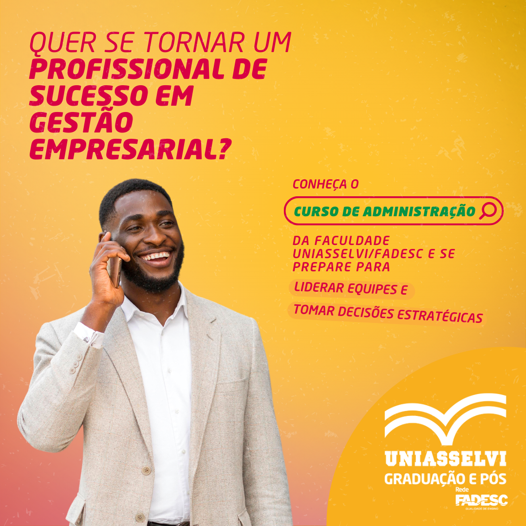 Torne-se um profissional de sucesso na área de Gestão Empresarial.