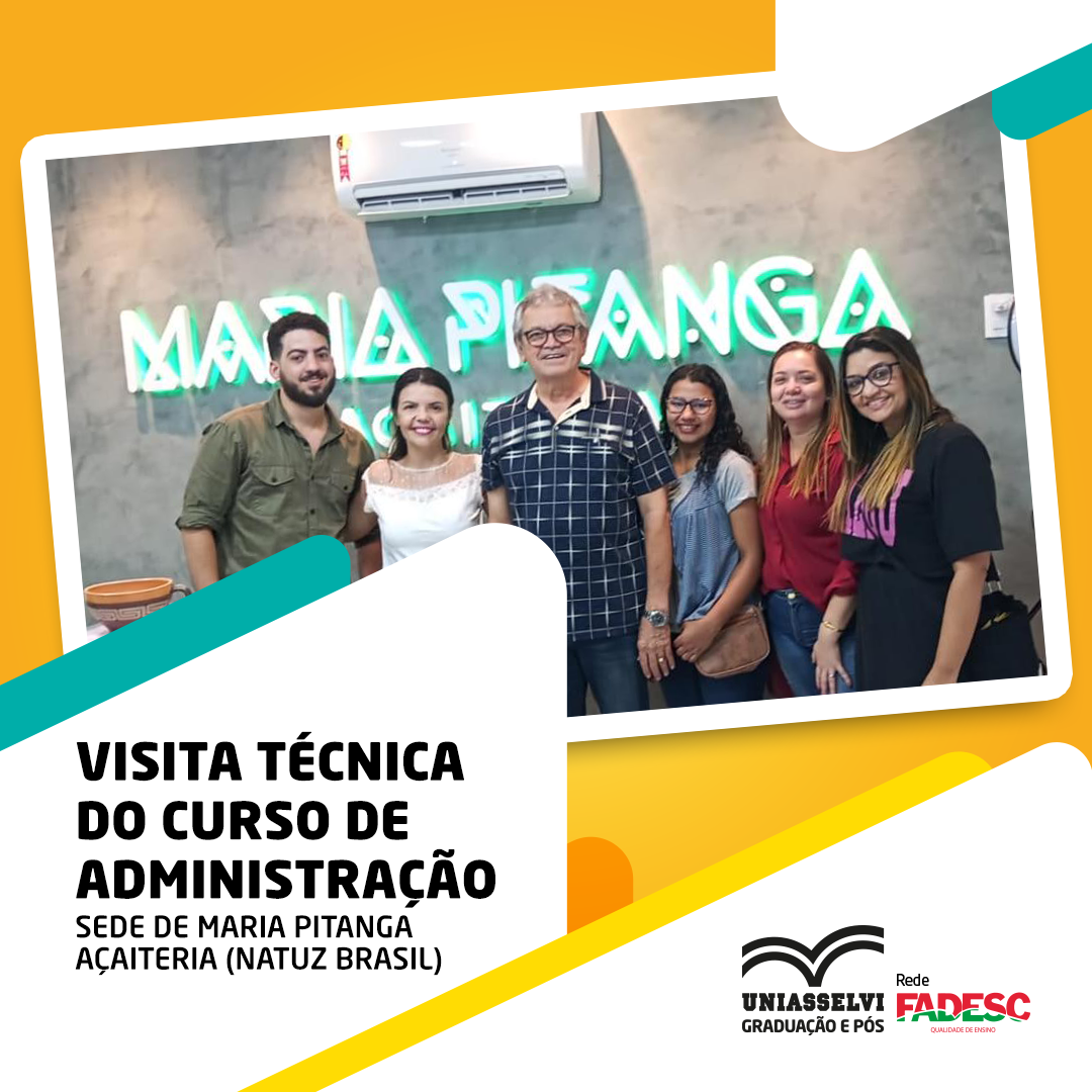 Visita técnica do curso de administração